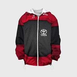 Куртка с капюшоном детская Toyota: Metal Sport, цвет: 3D-белый