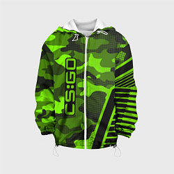 Детская куртка CS:GO Light Green Camo