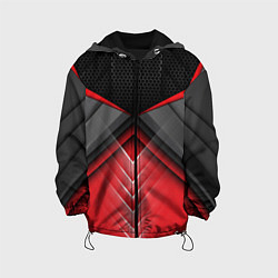 Куртка с капюшоном детская Sport LV-01, цвет: 3D-черный
