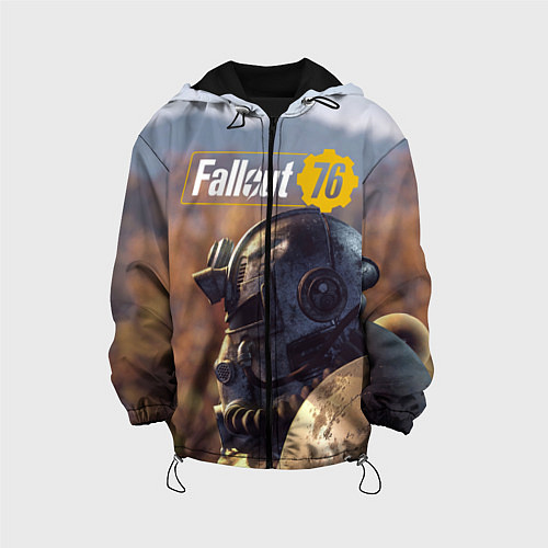 Детская куртка Fallout 76 / 3D-Черный – фото 1