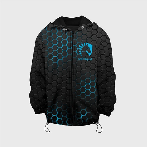 Детская куртка Team Liquid: Carbon Style / 3D-Черный – фото 1
