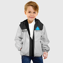 Куртка с капюшоном детская RK900: Become Human, цвет: 3D-черный — фото 2