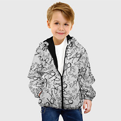Куртка с капюшоном детская RA9 DEVIANT, цвет: 3D-черный — фото 2