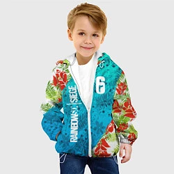 Куртка с капюшоном детская Rainbow Six: Sunsplash Pack, цвет: 3D-белый — фото 2