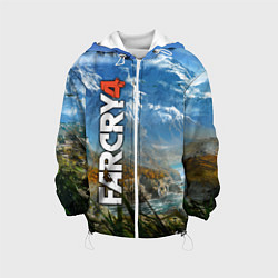 Куртка с капюшоном детская Far Cry 4: Ice Mountains, цвет: 3D-белый