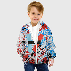 Куртка с капюшоном детская 21 Pilots: Colored, цвет: 3D-белый — фото 2