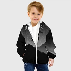 Куртка с капюшоном детская TES: Nightmare, цвет: 3D-белый — фото 2