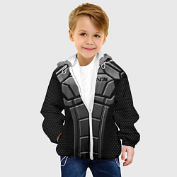 Куртка с капюшоном детская Soldier N7, цвет: 3D-белый — фото 2