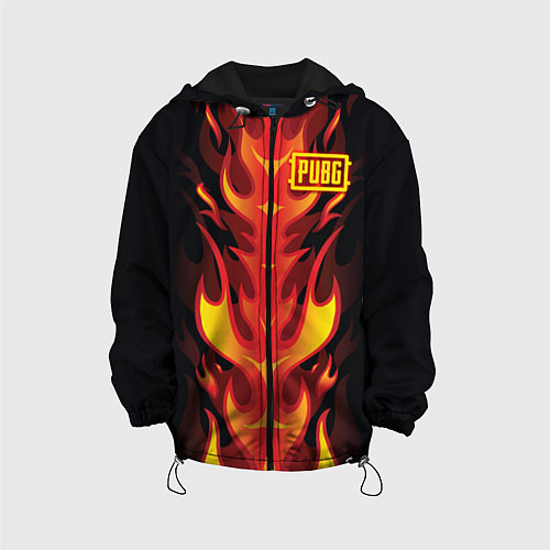 Детская куртка PUBG: Hell Flame / 3D-Черный – фото 1