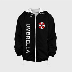 Куртка с капюшоном детская UMBRELLA CORP, цвет: 3D-белый