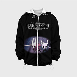 Куртка с капюшоном детская Hollow Knight, цвет: 3D-белый