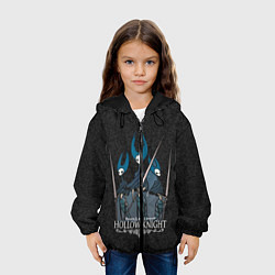 Куртка с капюшоном детская Hollow Knight, цвет: 3D-черный — фото 2