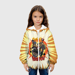 Куртка с капюшоном детская Techies габен - Have Fun!, цвет: 3D-белый — фото 2