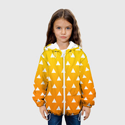 Куртка с капюшоном детская ZENITSU ЗЕНИТСУ КИМОНО, цвет: 3D-белый — фото 2