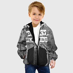 Куртка с капюшоном детская Peaky Blinders, цвет: 3D-черный — фото 2