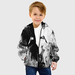 Куртка с капюшоном детская METALLICA, цвет: 3D-черный — фото 2