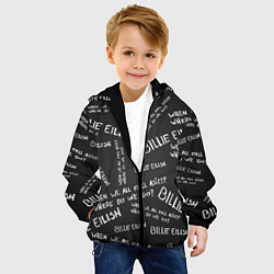 Куртка с капюшоном детская BILLIE EILISH: Where Do We Go, цвет: 3D-черный — фото 2