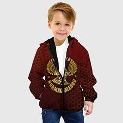 Куртка с капюшоном детская ХАБИБ НУРМАГОМЕДОВ, цвет: 3D-черный — фото 2