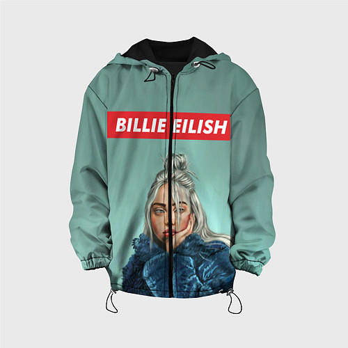 Детская куртка Billie Eilish / 3D-Черный – фото 1