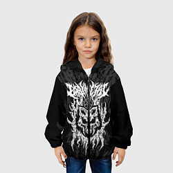 Куртка с капюшоном детская BABYMETAL, цвет: 3D-черный — фото 2