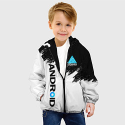 Куртка с капюшоном детская DETROIT BECOME HUMAN, цвет: 3D-черный — фото 2