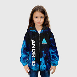 Куртка с капюшоном детская DETROIT BECOME HUMAN, цвет: 3D-черный — фото 2