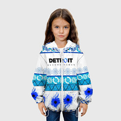 Куртка с капюшоном детская DETROIT: НОВОГОДНИЙ, цвет: 3D-белый — фото 2