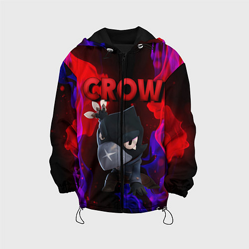 Детская куртка Brawl Stars CROW / 3D-Черный – фото 1