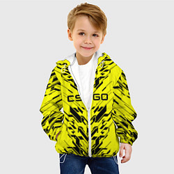 Куртка с капюшоном детская Counter Strike, цвет: 3D-белый — фото 2