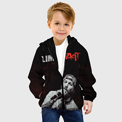 Куртка с капюшоном детская Limp Bizkit, цвет: 3D-черный — фото 2