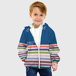 Куртка с капюшоном детская Pantone цвет года с 2012 по 2020 гг, цвет: 3D-белый — фото 2