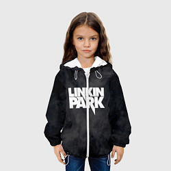 Куртка с капюшоном детская LINKIN PARK, цвет: 3D-белый — фото 2