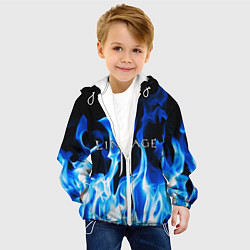 Куртка с капюшоном детская LINEAGE 2, цвет: 3D-белый — фото 2