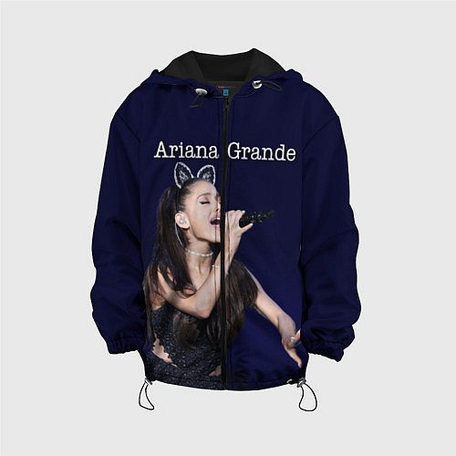 Детская куртка Ariana Grande Ариана Гранде / 3D-Черный – фото 1