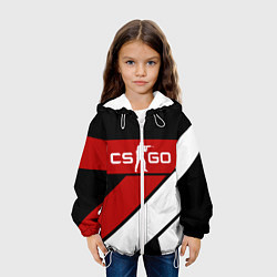 Куртка с капюшоном детская CS GO, цвет: 3D-белый — фото 2