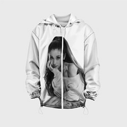 Куртка с капюшоном детская Ariana Grande Ариана Гранде, цвет: 3D-белый