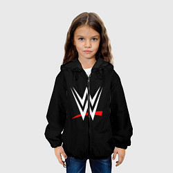 Куртка с капюшоном детская WWE, цвет: 3D-черный — фото 2