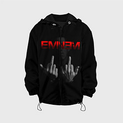 Куртка с капюшоном детская EMINEM, цвет: 3D-черный