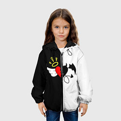 Куртка с капюшоном детская ASTRALIS, цвет: 3D-черный — фото 2