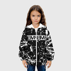 Куртка с капюшоном детская Eminem, цвет: 3D-белый — фото 2