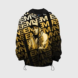 Куртка с капюшоном детская Eminem, цвет: 3D-черный
