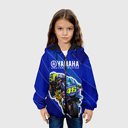 Куртка с капюшоном детская Valentino Rossi, цвет: 3D-черный — фото 2