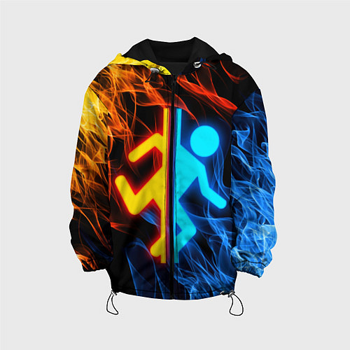 Детская куртка PORTAL / 3D-Черный – фото 1