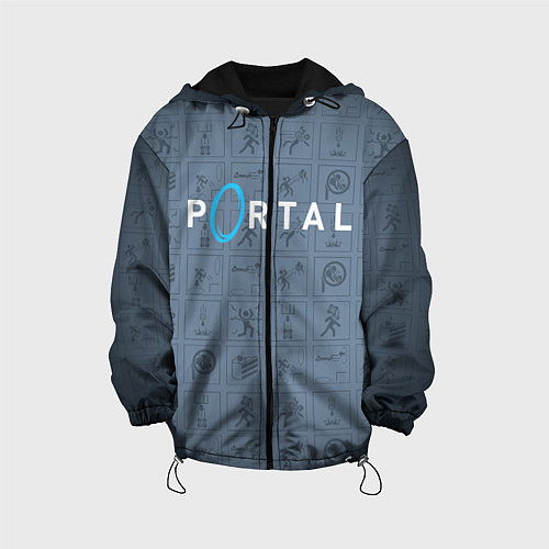 Детская куртка PORTAL / 3D-Черный – фото 1