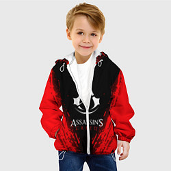 Куртка с капюшоном детская Assassin’s Creed, цвет: 3D-белый — фото 2