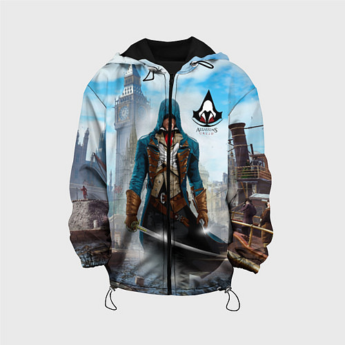Детская куртка Assasin's creed / 3D-Черный – фото 1