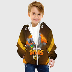 Куртка с капюшоном детская BRAWL STARS COALA NITA, цвет: 3D-белый — фото 2