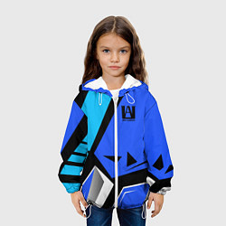 Куртка с капюшоном детская Моя геройская академия, цвет: 3D-белый — фото 2