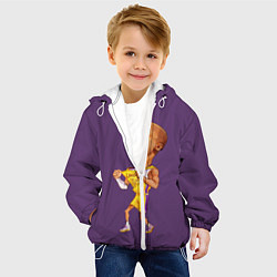 Куртка с капюшоном детская Kobe Bryant, цвет: 3D-белый — фото 2