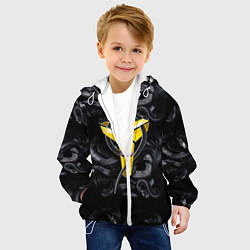 Куртка с капюшоном детская Los Angeles LakersKobe Bryan, цвет: 3D-белый — фото 2